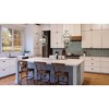 Urban Ambiance Luxury Contemporary Chandelier 26''H x 16.625''W,  Brushed Nickel Finish,  Mesa Collection, UHP4374 - 2 of 4