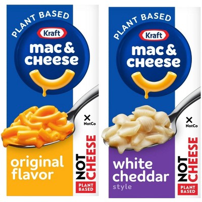 Kraft NotCo Original Flavor Plant Based Mac & Cheese, 6 oz Boxes (1 of each)