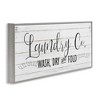 Stupell Industries Laundry Wash Dry & Fold, 24" x 10" - 3 of 4
