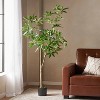 Fake Money Tree Plant Potted Plants Artificial Money Tree Tall Faux Plants in Black Pot Good Luck Excellent Gift Fortune Plants for Home Office - 4 of 4