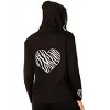 Women's LOVE Zip Hoodie - ANGEL - 3 of 4