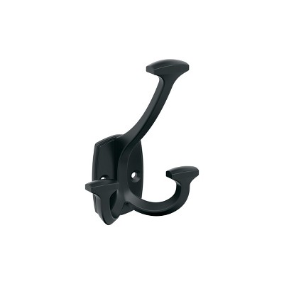 Large Over The Door Hook 6 Hooks Matte Black - Brightroom™ : Target