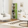 HOMLUX 5 Cube Decorative Open Bookshelf Kids Toy Storage Organizer Horizontal Vertical, Green - 4 of 4