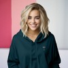Dalix Espresso Martini Embroidered Hoodie Fleece Long Sleeve Cropped Sweatshirt Pullover Womens - 4 of 4