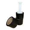supplyhut 3" in. x 1000FT 80 Gauge 36 Rolls Stretch Shrink Film Hand Wrap + 2 Handle Black - 4 of 4