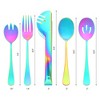 REGALWOVEN Stainless Steel Flatware Set 2 Sets 10 Pcs - 2 of 4