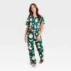 Wicked x Katie Kime Women's Graphic Pajama Set - Green - 3 of 3