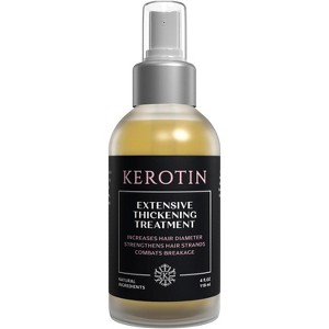 Kerotin Extensive Thickening Treatment Spray for fine and thin hair | Heat Protectant and Anti Frizz Hairspray - (4.0oz) - 1 of 4