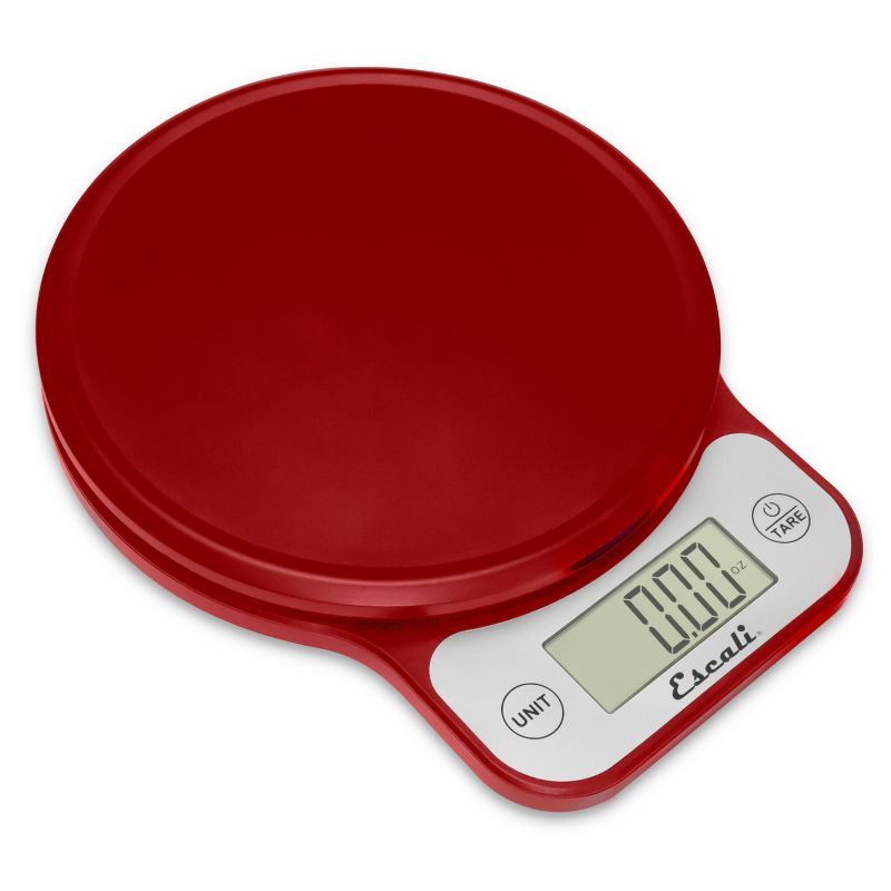 Escali Telero Digital Kitchen Scale Red, 3 of 7