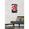 Trends International NBA Toronto Raptors - Maximalist Logo 23 Framed Wall Poster Prints - 2 of 4