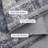 Rugs for Living Room Boho Medallion Area Rug Printed Kitchen Rugs Soft Low Pile Faux Wool Washable Floor Carpet Accent Rug - 3 of 4