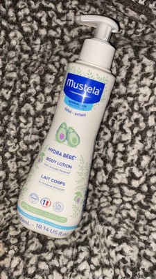 Mustela Hydra Bebe Body Lotion - Daily Moisturizing Baby Lotion with  Natural Avocado, Jojoba & Sunflower Oil Various Sizes New packaging 10.14  Fl Oz