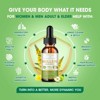GreenPeople Mullein Leaf Extract Drops - 13-in-1 Botanical Extract Blend for Wellness Support -  Tincture, 2 fl oz (Apple Flavor) - 4 of 4