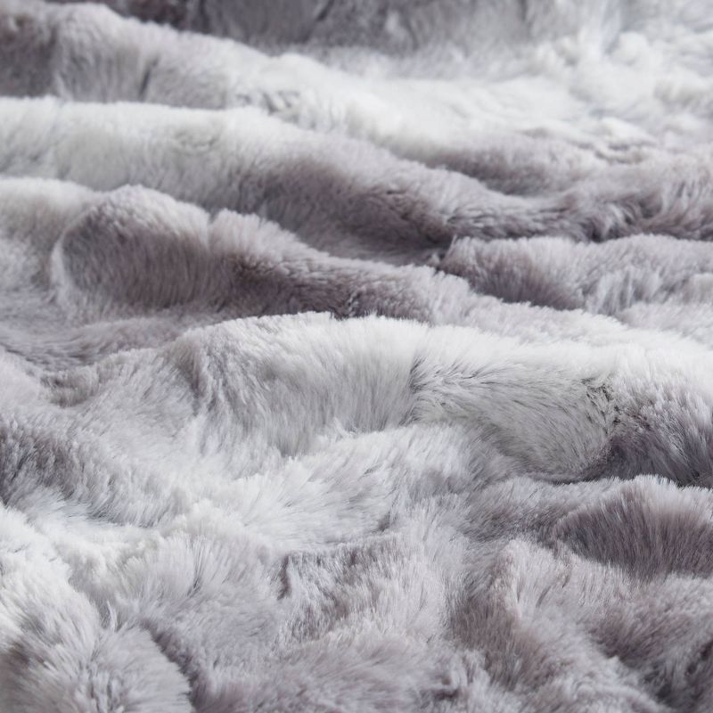 50"x64" Marselle Faux Fur Electric Heated Wrap with Built In Controller, 1 of 12