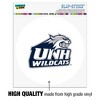 UNH Secondary Logo  Automotive Car Window Locker Circle Bumper Sticker - 3 of 4