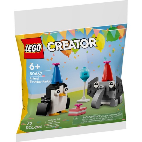 Lego Creator Animal Birthday Party 30667 : Target