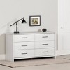 South Shore Tassio 6 Drawer Double Dresser Nordik Oak: Laminated Particle Board, Anti-Tip Hardware - 4 of 4