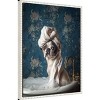 Amanti Art Bubble Bath Bliss by Mowzu  Framed Canvas Wall Art - 2 of 4