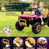 Kids Ride On Dump Truck 24V 4WD - 6-Wheel All-Terrain 2-Seater UTV with Parent Remote, Electric Dump Bed, Bluetooth, LED Headlights for Ages 3-9 - 3 of 4