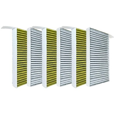 Nispira Cabin Air Filter Replacement Activated Carbon For Tesla Model 3 (2017-2021) / Model Y (2020-2021) Part 1107681-00-A CP68. 6 Packs