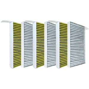Nispira Cabin Air Filter Replacement Activated Carbon For Tesla Model 3 (2017-2021) / Model Y (2020-2021) Part 1107681-00-A CP68. 6 Packs - 1 of 4
