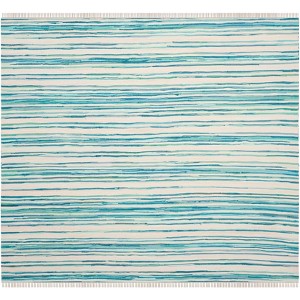 Rag Rug RAR126 Hand Woven Indoor Rugs - Safavieh - 1 of 4