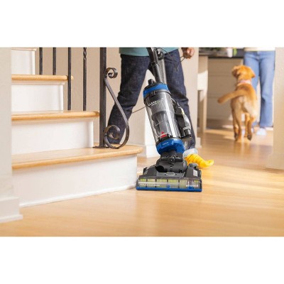 Black and Blue Bagless Upright Vacuum for Pet Hair
