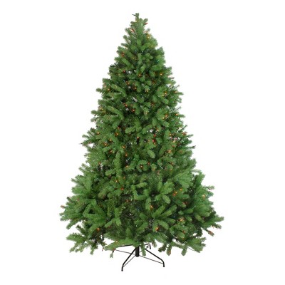 Northlight 6.5' Prelit Artificial Christmas Tree Noble Fir Full - Multicolor Lights