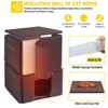 Aivituvin Insulated Two-Storey Cat House for Winter | Warm Liner Inside-AIR14-IN - 3 of 4