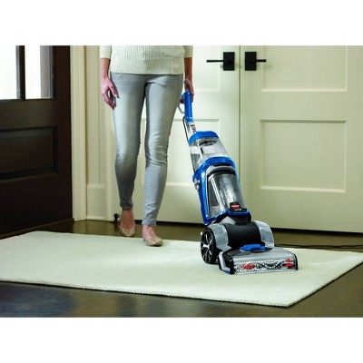 ProHeat 2X Revolution Silver Gray and Cobalt Blue Upright Carpet Cleaner