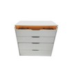 FONTOI 3 in 1 Vanity Table with Plip Top Mirror, Dressing Table with Visible Desktop for Bedroom, White, 15.7"*47.2"*23.6" - 4 of 4