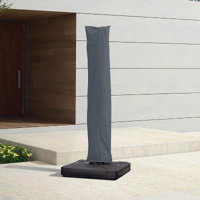 PURPLE LEAF Patio Umbrella Cover UV Resistant for Outdoor Offset Cantilever Umbrellas with Zipper & Rod