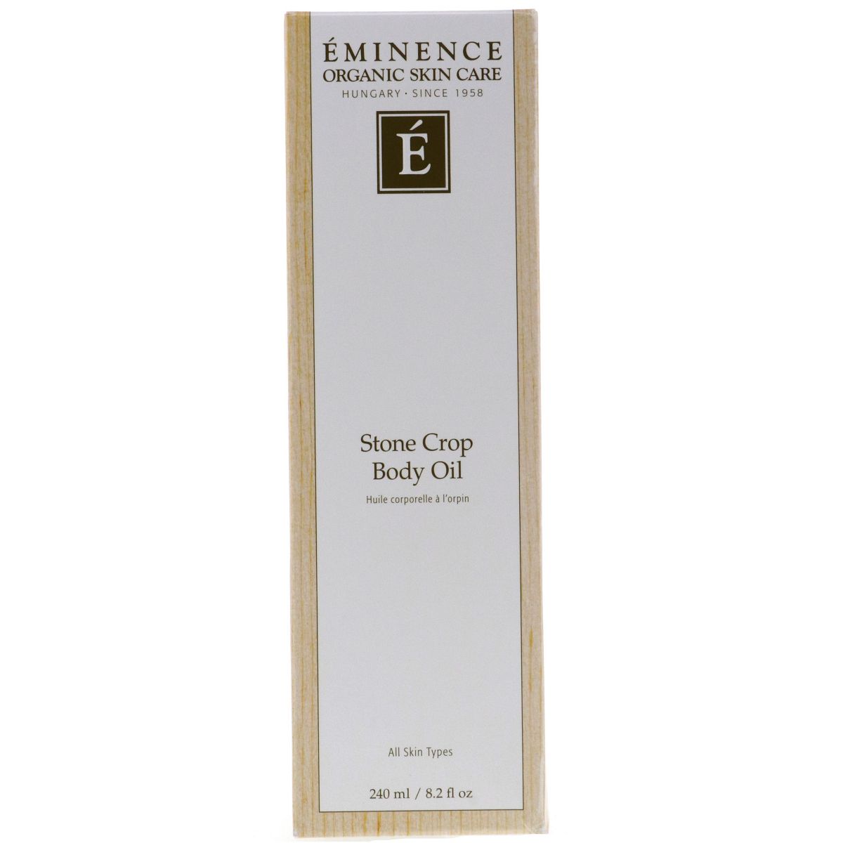 Eminence Stone Crop Body Oil Nourish & Glow, Hydrating and Radiance-Enhancing Body Oil, 8.2 oz
