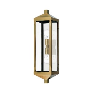 Livex Lighting Nyack 2 - Light Wall Light in  Antique Brass - 1 of 2