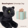 Bearington Bearington Collection Small Plush Stuffed Animal Black Cat, 8 Inch - 4 of 4