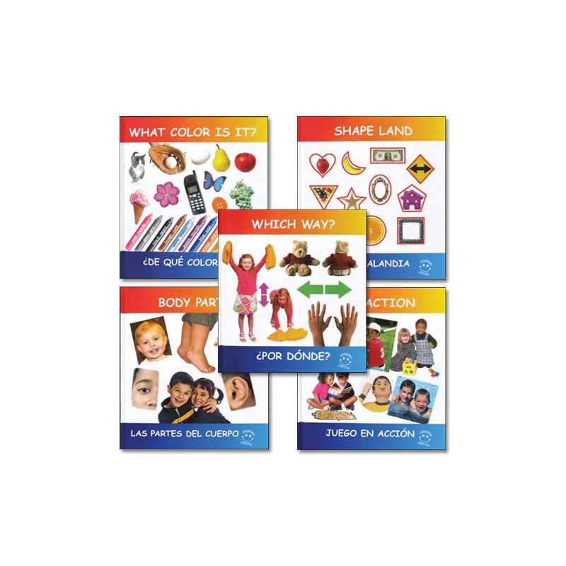 Kaplan Early Learning Bilingual Picture Books Set 1 - Set of 5, 1 of 7