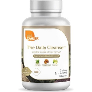 Zahler Daily Cleanse, Digestive Cleanse & Detox Formula, Supports Healthy and Regular Elimination - 60 Capsules - 1 of 4