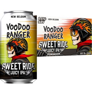 New Belgium Voodoo Ranger Sweet Ride Juicy IPA - 6pk/12 fl oz Cans : Target