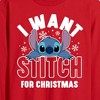 Men's - Lilo and Stitch -  Long Sleeve Graphic T-Shirt - 2 of 3