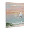 Stupell Industries Traditional Summer Sunset Sailboat Landscape Contemporary Pink Sky, 24" x 30" - 3 of 4