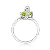 Ross-Simons 1.80 ct. t.w. Peridot Ring With Diamonds in Sterling Silver - 4 of 4