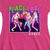 Girls' - JoJo Siwa - Peace Love Dance Fit & Flair Cap Sleeve Dress - 2 of 2