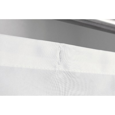 Multicolor Striped PEVA Polyester Shower Curtain 72x72 Inch