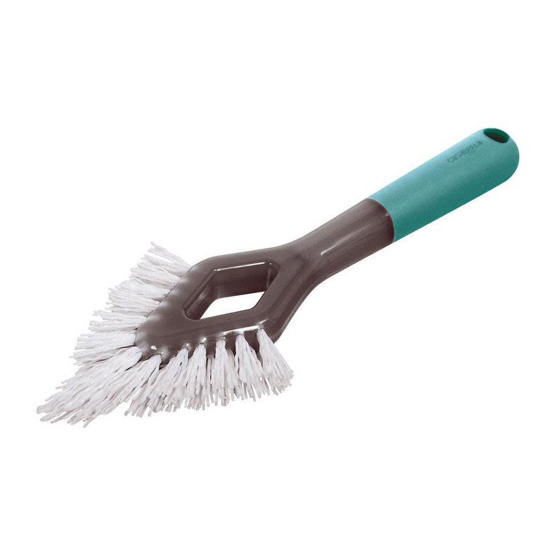 Casabella Smart Scrub 4.7 in. W Medium Bristle Plastic/Rubber Handle Grout Brush, 2 of 3