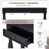 Dexmalle Console Table 63" Long Console Table with Drawers and Shelf - 2 of 4