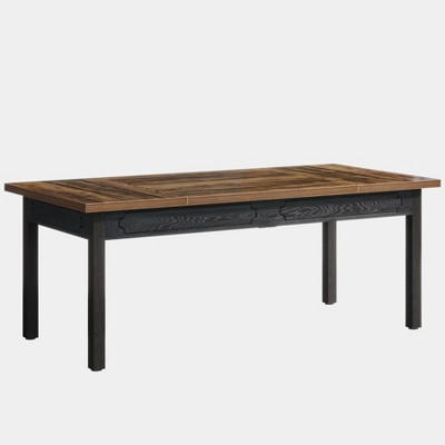 Tribesigns 62.99" Large Rectangular Wood Dining Table