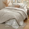 7-Piece Bed in a Bag Set with 100% Cotton Sheets and Polyester Comforter - 3 of 4
