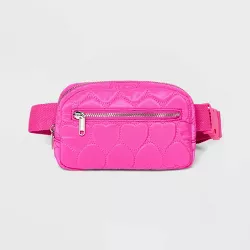 Heart Print Fanny Pack - Wild Fable™ Pink