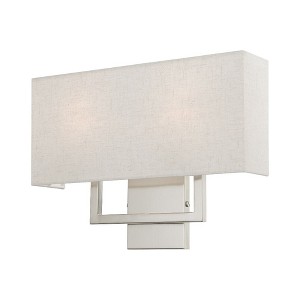 Livex Lighting Pierson 2 - Light Wall Light in  Brushed Nickel - 1 of 4