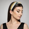 Unique Bargains Women's Fashion Color Block Knotted Wide Headband 1.57" Width 1 Pc - 3 of 4